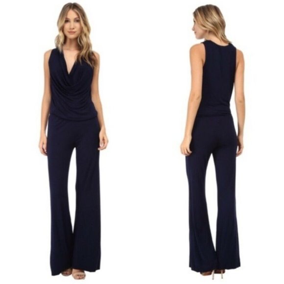 Young Fabulous Broke Black Lisle Wide Leg Jumpsuit - Picture 2 of 8